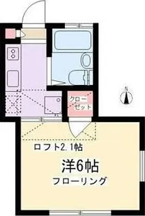 シャルム池沢【2階】の間取り