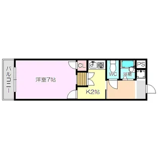 ALEX23【3階】の間取り