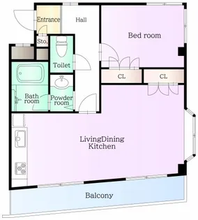 FORT M4【1階】の間取り