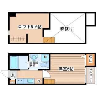 ブエナビスタ長町【2階】の間取り