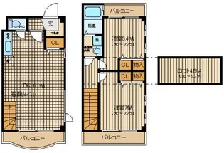 エクセレンテ【3階】の間取り