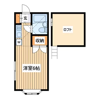 セフィール矢野口【2階】の間取り