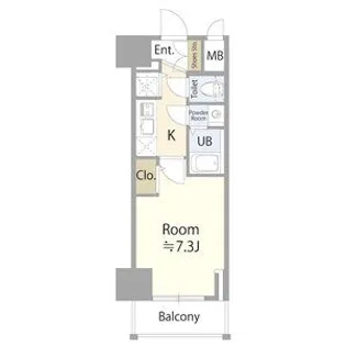 エスリード上前津セレーノ【2階】の間取り