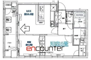 クラッシーコート北大塚【4階】の間取り