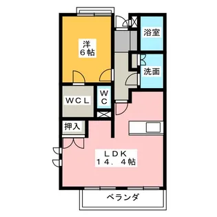平安【1階】の間取り