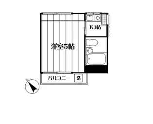 コーポときわ【2階】の間取り