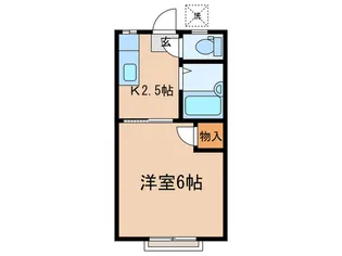コ-ポ欅【1階】の間取り