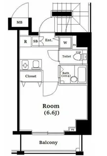 東京都豊島区池袋2【マンション】の間取り