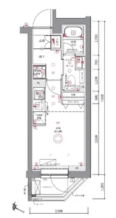 AZEST阪東橋II【4階】の間取り