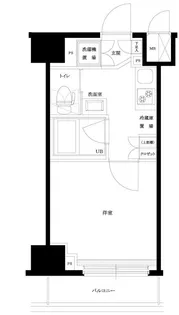 ルーブル羽田西【4階】の間取り