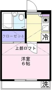 パークサイド早稲田第5【1階】の間取り