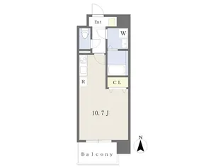 熊本県熊本市西区蓮台寺1【マンション】の間取り