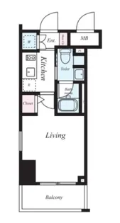 THEパームス東武練馬【8階】の間取り