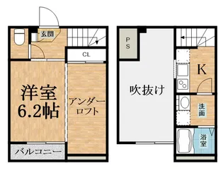 千葉県千葉市中央区浜野町【アパート】の間取り