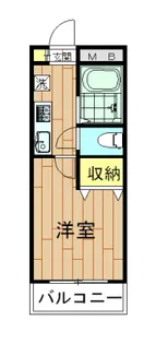 神奈川県川崎市中原区苅宿【マンション】の間取り