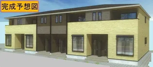 エスタブレB【2階】の外観