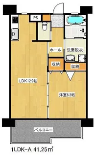カーサSK【3階】の間取り