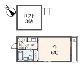 フレグランス館【2階】の間取り