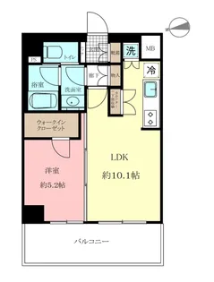 ジェイパーク自由が丘【3階】の間取り