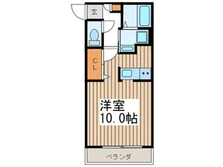 永野マンションIII【1階】の間取り