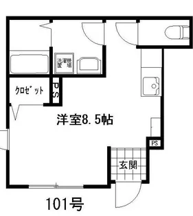 リトルコレーラ【1階】の間取り