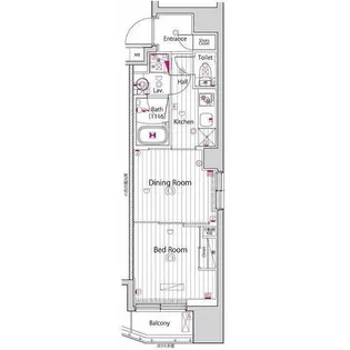 ガーラ・プレシャス三軒茶屋【5階】の間取り