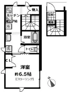 Mカーザ【2階】の間取り