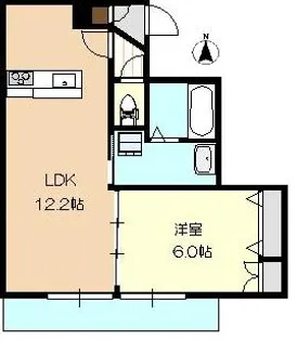 フローラ【2階】の間取り