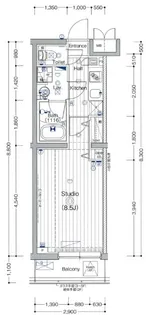 アーバンステーション成増【4階】の間取り