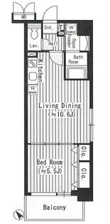 ワイズパティオ【3階】の間取り