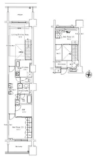 パークアクシス御茶ノ水ステージ【2階】の間取り