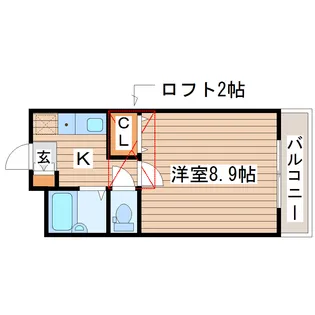 メゾンYK【1階】の間取り