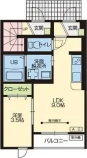 K’sII【1階】の間取り