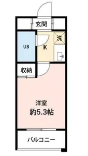 ジョイフル菊名【3階】の間取り