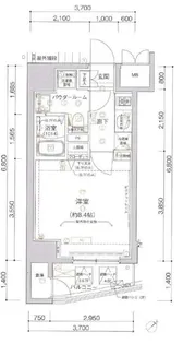 アルテシモプリマ【6階】の間取り