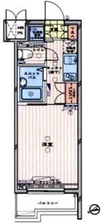 ルーブル早稲田【2階】の間取り