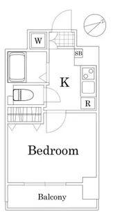 パークウェル湯島【12階】の間取り