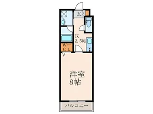 プレステ-ジ熊谷【2階】の間取り