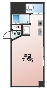 第8三井ビル【5階】の間取り