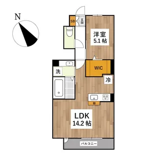 TORISIA VT【1階】の間取り