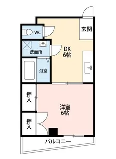 EIGHT BUILDINGI【3階】の間取り