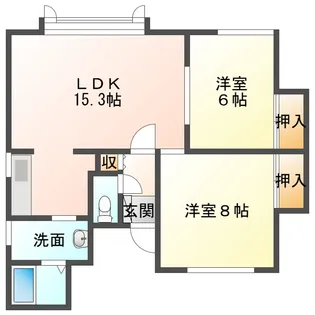 アイビーみその【2階】の間取り