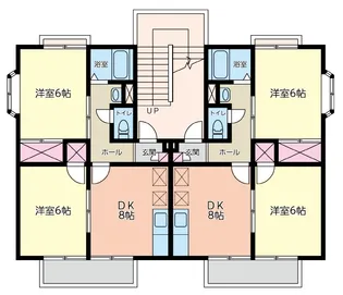 S・IコーポII【2階】の間取り