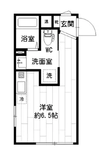 リチェンシア横浜三ツ沢下町【1階】の間取り