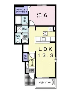 スマイル【1階】の間取り