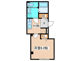 グランマチヤ【1階】の間取り