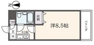 カオパレスNo.20【2階】の間取り
