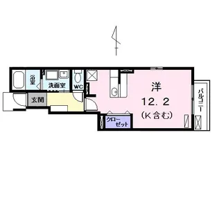 CASA 18【1階】の間取り