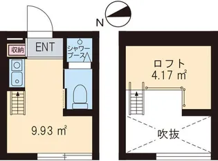 MARUI TOCLUS 西荻窪【1階】の間取り