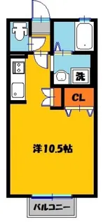イノセントワールド五番館【1階】の間取り